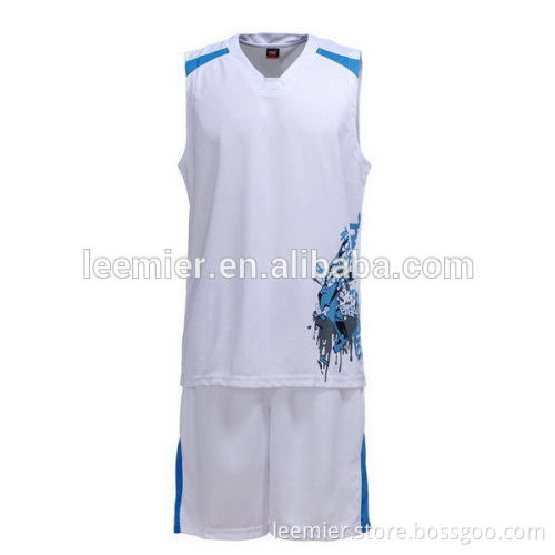 Wholesale reversible basketball jersey set
